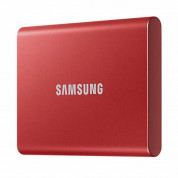Samsung Portable SSD T7 1TB USB 3.2 - преносим външен SSD диск 1TB (червен)	 2
