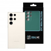 OBALME Basic Matte TPU Case - силиконов (TPU) калъф за Samsung Galaxy S23 Ultra (зелен)  2