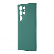 OBALME Basic Matte TPU Case - силиконов (TPU) калъф за Samsung Galaxy S23 Ultra (зелен) 