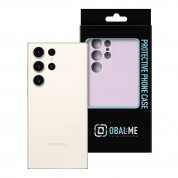 OBALME Basic Matte TPU Case - силиконов (TPU) калъф за Samsung Galaxy S23 Ultra (лилав)  2