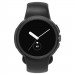 Spigen Liquid Air Case - качествен силиконов (TPU) кейс за Google Pixel Watch (черен) 3