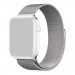 Decoded Milanaise Titanium Stainless Steel Watch Loop Band - стоманена, неръждаема каишка за Apple Watch 42мм, 44мм, 45мм, Ultra 49мм (сребрист) 1