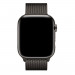 Decoded Milanaise Titanium Stainless Steel Watch Loop Band - стоманена, неръждаема каишка за Apple Watch 42мм, 44мм, 45мм, Ultra 49мм (черен) 3