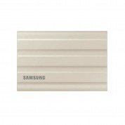 Samsung Portable NVME SSD T7 Shield 1TB USB 3.2 Gen 2 - преносим външен SSD диск 1TB (бежов)	 1