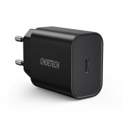 Choetech Wall Charger USB-C 20W PD (black) (bulk)