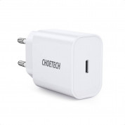 Choetech Wall Charger USB-C 20W PD (white) (bulk)