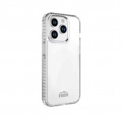 Eiger Ice Grip Hybrid Case - хибриден кейс с висока степен на защита за iPhone 15 Pro (прозрачен) 2