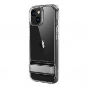 ESR Boost Kickstand Case - хибриден кейс с висока степен на защита за iPhone 15 (прозрачен)  1