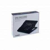 Zalman ZM-NS1000 Notebook Cooler Stand 16 - охлаждаща ергономична поставка за Mac и преносими компютри до 16 инча (черен) 4