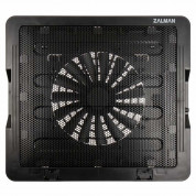 Zalman ZM-NS1000 Notebook Cooler Stand 16 - охлаждаща ергономична поставка за Mac и преносими компютри до 16 инча (черен) 1