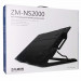 Zalman ZM-NS2000 Notebook Cooler Stand 17 - охлаждаща ергономична поставка за Mac и преносими компютри до 17 инча (черен) 9