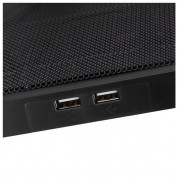 Xtrike Me FN-802 Notebook Cooling Stand 16 - охлаждаща ергономична поставка за Mac и преносими компютри до 16 инча (черен) 2