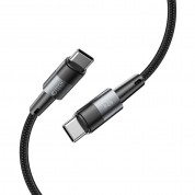 Tech-Protect Ultraboost USB-C to USB-C Cable 60W - USB-C към USB-C кабел за устройства с USB-C порт (50 см) (черен) 2