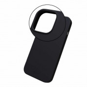 Prio Liquid Silicone Mag Case for iPhone 15 (black) 3