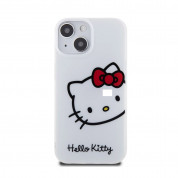 Hello Kitty IML Head Logo Case for iPhone 15 (white) 2