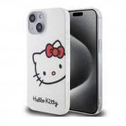 Hello Kitty IML Head Logo Case for iPhone 15 (white)