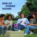 Anker SoundCore Rave Neo 2 Bluetooth Speaker 80W - безжичен водоустойчив спийкър с микрофон (черен)  2