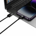 Baseus StarSpeed 3-in-1 USB-A Cable (CAXS000001) - универсален USB-A кабел с Lightning, microUSB и USB-C конектори (120 см) (черен) 6