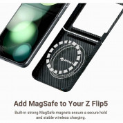 Pitaka MagEZ 3 600D Fusion Weaving Rhapsody Aramid Fiber MagSafe Case for Samsung Galaxy Z Flip5 (rhapsody) 3