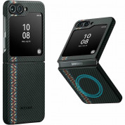 Pitaka MagEZ 3 600D Fusion Weaving Rhapsody Aramid Fiber MagSafe Case for Samsung Galaxy Z Flip5 (rhapsody)