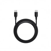 Pitaka Flex Braided USB-C to USB-C Cable 60W - кабел с въжена оплетка и бързо зареждане за устройства с USB-C порт (120 см) (черен) 1