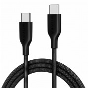 Pitaka Flex Braided USB-C to USB-C Cable 60W (120 cm) (black)