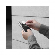 Pitaka MagEZ MagSafe Card Wallet 3.0 - кожен портфейл (джоб) за прикрепяне към iPhone с MagSafe (черен) 7