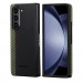 Pitaka Air Case Fusion Weaving Overture Aramid Fiber Case 600D - кевларен кейс за Samsung Galaxy Z Fold5 (черен-зелен)  1