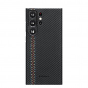 Pitaka MagEZ 3 600D Fusion Weaving Rhapsody Aramid Fiber MagSafe Case for Samsung Galaxys S23 Ultra (rhapsody)