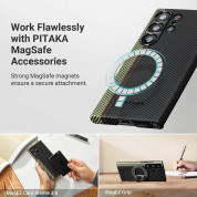 Pitaka MagEZ 3 600D Fusion Weaving Overture Aramid Fiber MagSafe Case for Samsung Galaxys 23 Ultra (overture) 5