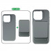 4smarts OneStyle MagSafe PowerBank 5000 mAh With Silicone Case - комплект преносима външна батерия с безжично зареждане с MagSafe и силиконов кейс с MagSafe за iPhone 15 Plus (сив) 2