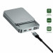 4smarts OneStyle MagSafe PowerBank 5000 mAh - преносима външна батерия с 2xUSB-C порта и безжично зареждане с MagSafe (сив) 1