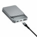 4smarts OneStyle MagSafe PowerBank 5000 mAh - преносима външна батерия с 2xUSB-C порта и безжично зареждане с MagSafe (сив) 2