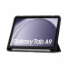 Tech-Protect SC Pen Hybrid Case - кожен кейс и поставка за Samsung Galaxy Tab A9 (2023) (черен-прозрачен)  4