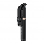 Wozinsky Selfie Stick Telescopic Tripod with Bluetooth Remote (black) 1
