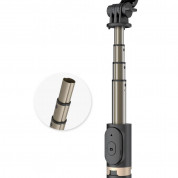 Wozinsky Selfie Stick Telescopic Tripod with Bluetooth Remote - разтегаем безжичен селфи стик и трипод за мобилни телефони (черен) 5