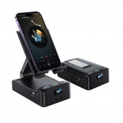 Joyroom Wireless Bluetooth 5.1 Speaker With Phone Holder 3W (black) 1