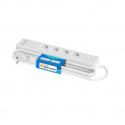 Meross Smart WiFi Power Strip 4 AC And 4 USB-A Ports (HomeKit) (white)