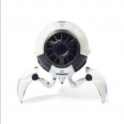 Gravastar G1 Sci-fi Mars Bluetooth Speaker 20W - уникален безжичен спийкър с LED подсветка (бял) 