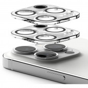 Ringke Camera Lens Glass - комплект 2 броя предпазни стъклени протектора за камерата на iPhone 15 Pro (прозрачен) 1