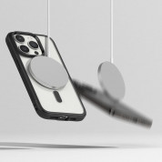 Ringke Fusion Bold Magnetic Case - хибриден кейс с висока степен на защита с MagSafe за iPhone 15 Pro (черен-мат)  5