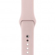Apple Watch Sport Band Pink Sand - оригинална силиконова каишка за Apple Watch 38мм, 40мм, 41мм (розов) (разопакован продукт) 2