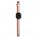 Nomad Sport Band - силиконова каишка за Apple Watch 42мм, 44мм, 45мм, Ultra 49мм (сив-оранжев) 7