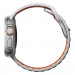 Nomad Sport Band - силиконова каишка за Apple Watch 42мм, 44мм, 45мм, Ultra 49мм (сив-оранжев) 3