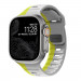 Nomad Sport Band - силиконова каишка за Apple Watch 42мм, 44мм, 45мм, Ultra 49мм (сив-зелен) 1