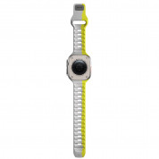 Nomad Sport Band - силиконова каишка за Apple Watch 42мм, 44мм, 45мм, Ultra 49мм (сив-зелен) 7
