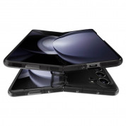 Spigen Thin Fit Pro Case - качествен поликарбонатов кейс за Samsung Galaxy Z Fold5 (черен-прозрачен) 7