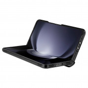 Spigen Thin Fit Pro Case - качествен поликарбонатов кейс за Samsung Galaxy Z Fold5 (черен-прозрачен) 4
