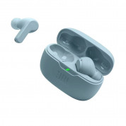 JBL Wave Beam TWS Earphones - безжични блутут слушалки със зареждащ кейс (светлосин)  7