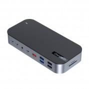 Choetch M52 15-in-1 Hub USB-C - мултифункционален хъб за свързване на допълнителна периферия за Macbook и USB-C устройства (сив) 1